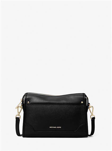 michael kors compact cotton crossbody bag|harrison large leather tote bag.